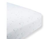 SwaddleDesigns Cotton Crib Sheet Mama and Baby Chickies SeaCrystal