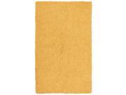 St. Croix Trading Company Chenille Shag 4 x 6 foot Area Rug Yellow