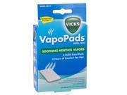 Kaz Incorporated VSP19 6 Count Soothing Menthol Scent Pads