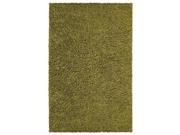 St. Croix Trading Company Moss Green Chenille Shag Area Rug 30 x 50