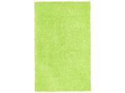 St. Croix Trading Company Chenille Shag 4 x 6 foot Area Rug Green