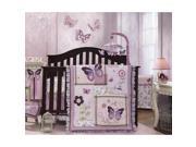 Lambs Ivy Butterfly Bloom 6 Piece Bedding Set