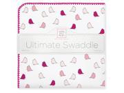 SwaddleDesigns Ultimate Swaddle Blanket Little Chickies Very Berry