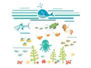 WallPops Under the Sea Wall Art Kit Decals
