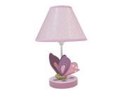 Lambs Ivy Butterfly Bloom Lamp with Shade Bulb