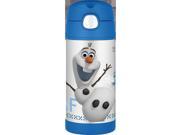 Thermos LLC. Frozen s Olaf 12OZ Stainless Steel Funtainer Straw Bottle