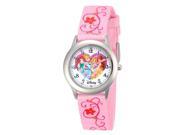 Disney Princess Stainless Steel Time Teacher Watch with Printed Strap