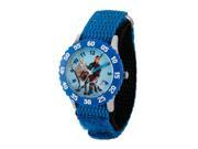 Disney Frozen Olaf Kristoff and Sven Stainless Steel Time Teacher Watch with