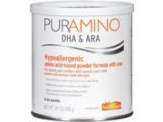 PurAmino Hypoallergenic 14.1 ounce Amino Acid Based Powdered Formula with Iron