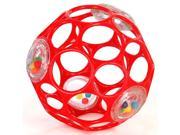 O Ball Rattle Red