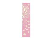 First Act Guitar Strap Pink Flowers