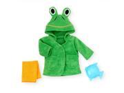 You Me 12 14 Inch Baby Doll Bath Time Accessories Frog Robe