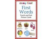 My First Touch Feel Picture Cards First Words