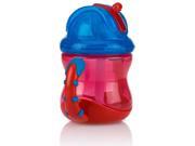 Nuby BPA Free No Spill Easy Grip Flip n Sip 8 Ounce Cup Blue Red
