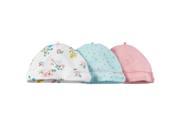Carter s Girls 3 Pack Assorted White Floral Print Blue Cherry Printed Pink Str