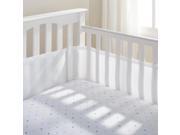 BreathableBaby Classic Breathable White Mesh Crib Liner