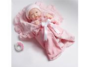 La Newborn Deluxe Layette Doll Gift Set Asian