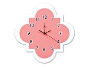 Trend Lab Coral Quatrefoil Wall Clock