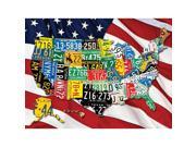 State Plates 1000 Piece Jigsaw Puzzle