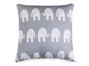 Majestic Home Goods Gray Ellie Large Pillow