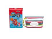 Huggies Little Swimmers with Huggies Natural Care Clutch N Clean Baby Sz L