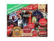 Coca Cola Decades of Tradition 1000 Piece Jigsaw Puzzle