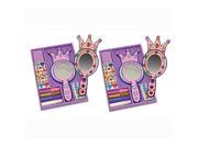Melissa Doug Decorate Your Own Princess Mirror 2 Pack