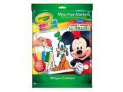 Crayola Color Wonder Mickey Mouse Mess Free Coloring Book Markers