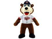 MLB Mascot 10 Inch Plush Figure Twins TC Bear