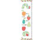 Marmo Tiny Hungry Caterpillars Eric Carle Print on Canvas Growth Chart