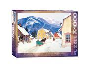 EuroGraphics Laurentian Village by Laurance Gagnon Jigsaw Puzzl 1000 Piece