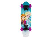 PlayWheels 21 Inch Disney Frozen Wooden Skateboard Sisters Forever