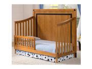 Delta Children Toddler Guardrail for Mickey Icon Crib Warm Honey