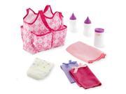 You Me Baby Doll Diaper Tote Bag with Accessories