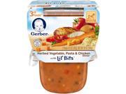 Gerber 3rd Foods Lil Bits Herbed Vegetable Pasta Chicken Dinner 2 Pack
