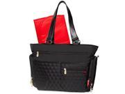Fisher Price FastFinder Quilted Tote Diaper Bag Black