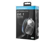 Afterglow LVL 1 Chat Headset for Sony PS4 Black