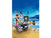 Playmobil Pirate Interactive Cannon with Raider Foil Bag Black