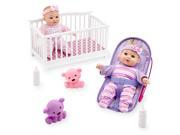 You Me Mini Twins 8 inch Deluxe Doll Set