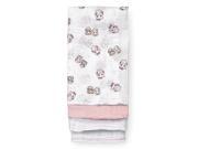 Koala Baby Girls 4 Pack Pink White Muslin Burp Cloths Owl