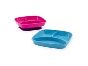 Babies R Us Stay In Place 2 Pack Suction Plates Blue Pink