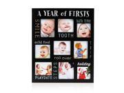 Little Blossoms by Pearhead Year of Firsts Chalkboard Photo Frame