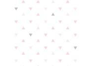 Babies R Us Percale Pink Triangle Crib Sheet