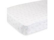 Babies R Us Percale Tossed Pink Bow Crib Sheet