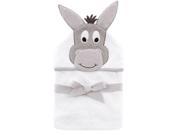 Hudson Baby Animal Face Hooded Towel Donkey
