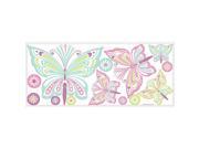 RoomMates Waverly Butterfly Giant Wall Decals