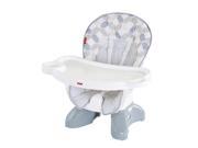 Fisher Price SpaceSaver High Chair Gray Octagon
