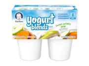 Gerber Fruit Vegetable Sweet Pototo Pear Yogurt Blends 4 Pack