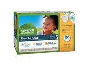 Seventh Generation Free Clear Stage 5 Value Pack Disposable Dia 69 Count