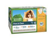 Seventh Generation Free Clear Stage 6 Value Pack Disposable Dia 60 Count